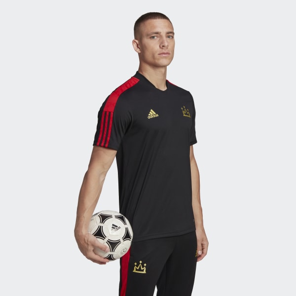 Đen Áo Đấu Salah HL548