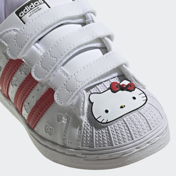 Vit Hello Kitty Superstar Shoes