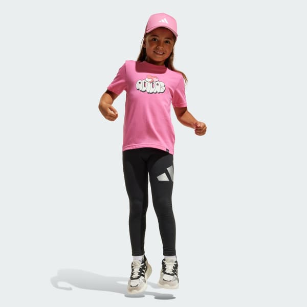 Merah-muda Tee Anak Fun Valentine Graphic