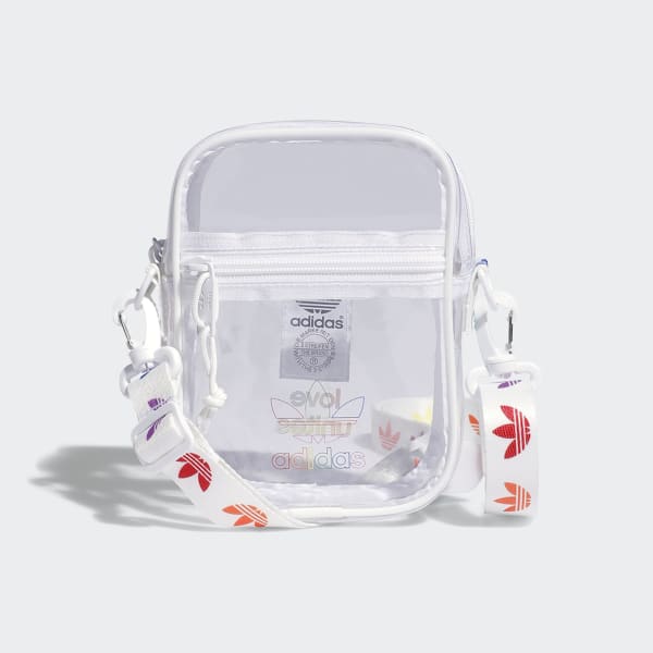 adidas Pride Festival Crossbody Bag White adidas US