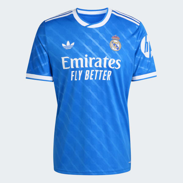 adidas Real Madrid 25/26 Third Jersey - Blue | Free Shipping with