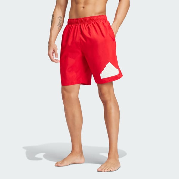 Rouge Short de bain Logo CLX