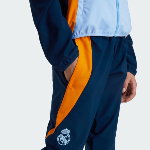 Blu Pantaloni da rappresentanza Tiro 24 Competition Junior Real Madrid