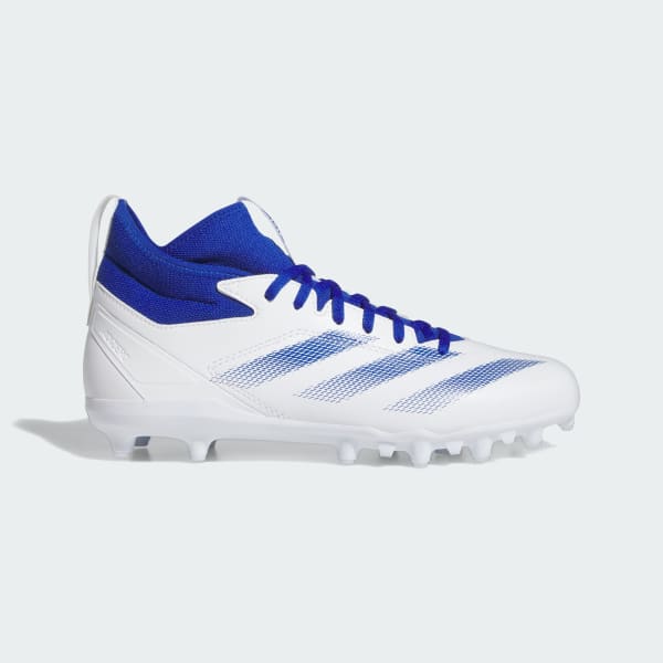 Mens white adidas football cleats best sale