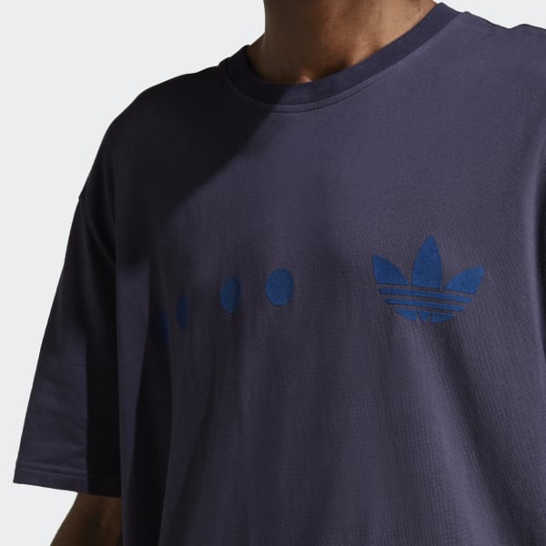 Blue adidas RIFTA City Boy Graphic T-Shirt