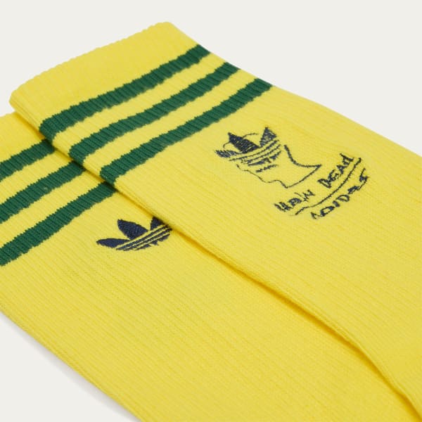 Yellow Brain Dead Socks