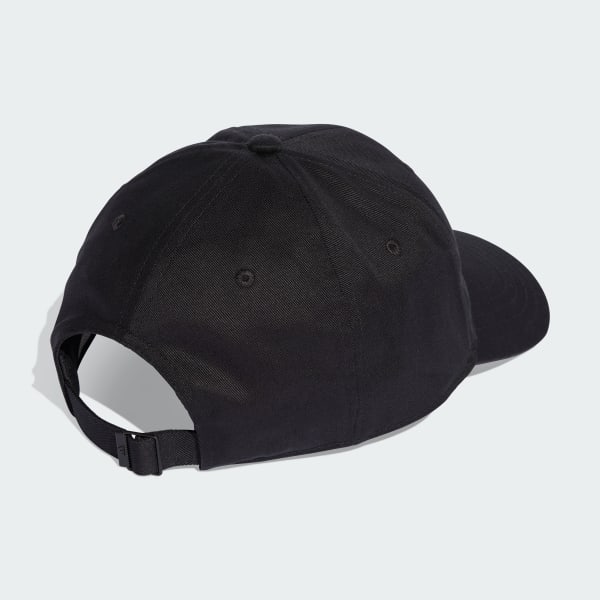 Negro Gorra de Béisbol Linear Embroidery