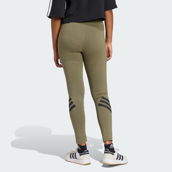 Green Future Icons 3-Stripes Leggings