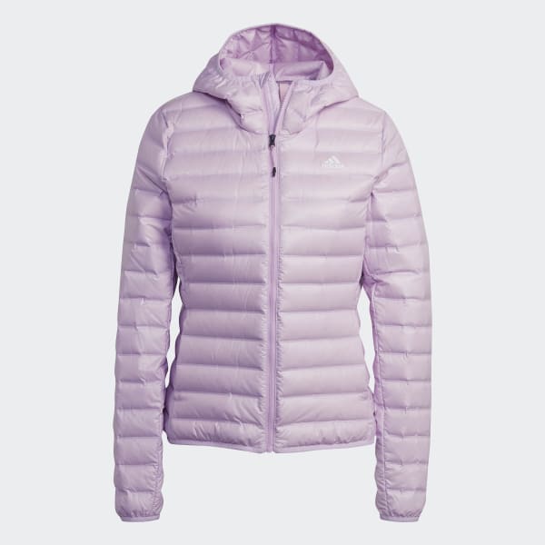 Violeta Campera de Plumas VARILITE Hooded