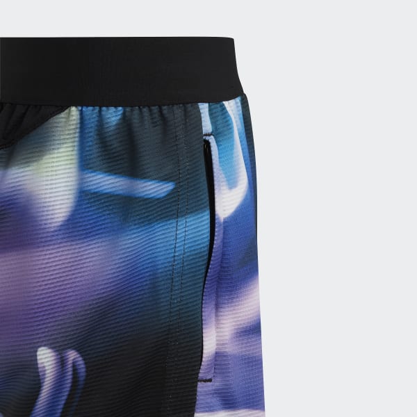 Azul Shorts Tejidos HEAT.RDY