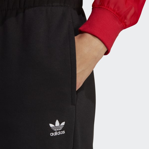 Zwart Essentials Fleece Joggingbroek BUH17