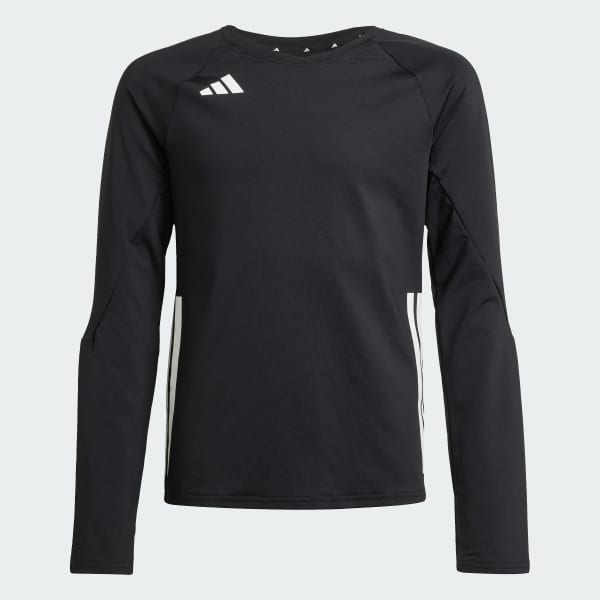 ★adidas★ Long sleeve crop jersey black CLOTHING - Long Sleeve Cropped Jersey - Black | adidas Oman
