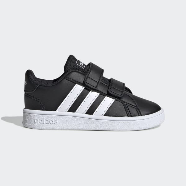  adidas Tenis para niño, Ftwr White Core Negro : Ropa, Zapatos y  Joyería