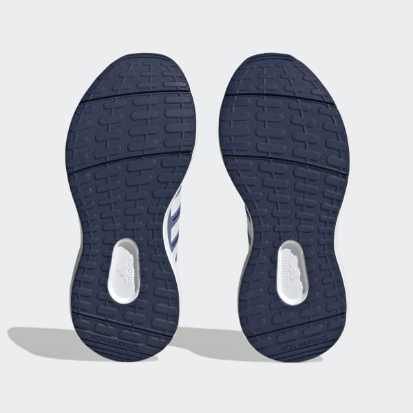 Niebieski Fortarun 2.0 Cloudfoam Sport Running Elastic Lace Top Strap Shoes