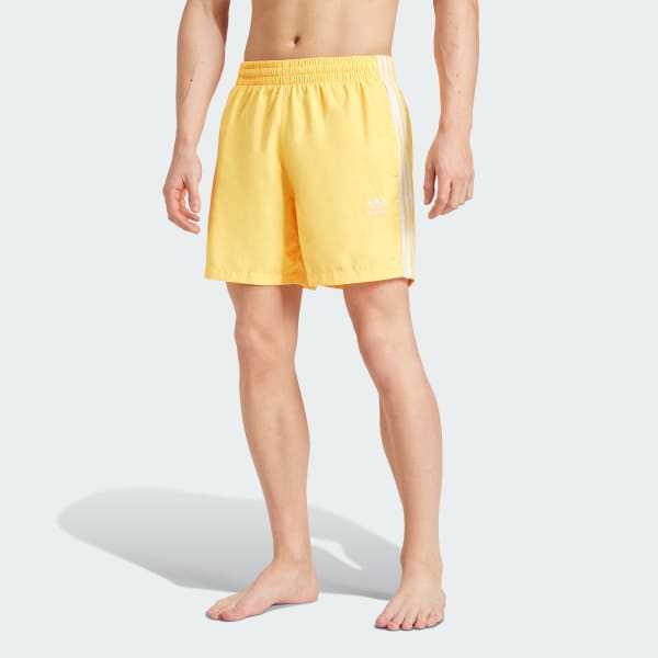 Naranjo Shorts de Natación Originals Adicolor 3 Tiras