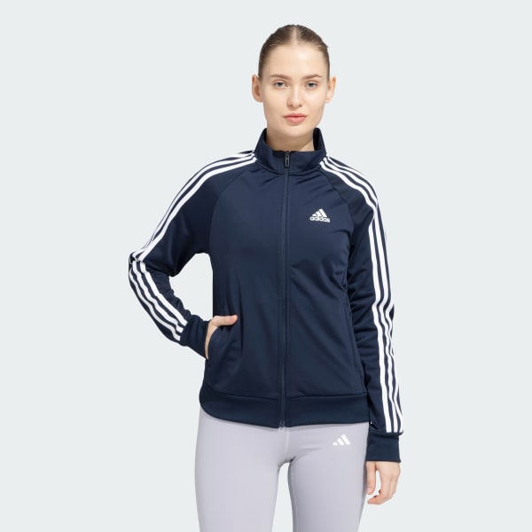 Stripes Full Zip Track Jacket
