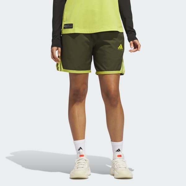レディースウェア ADJUSTABLE MADEMOISELLE SHORTS - GREEN - COS | Light green Women's Shorts & Bermuda | YOOX