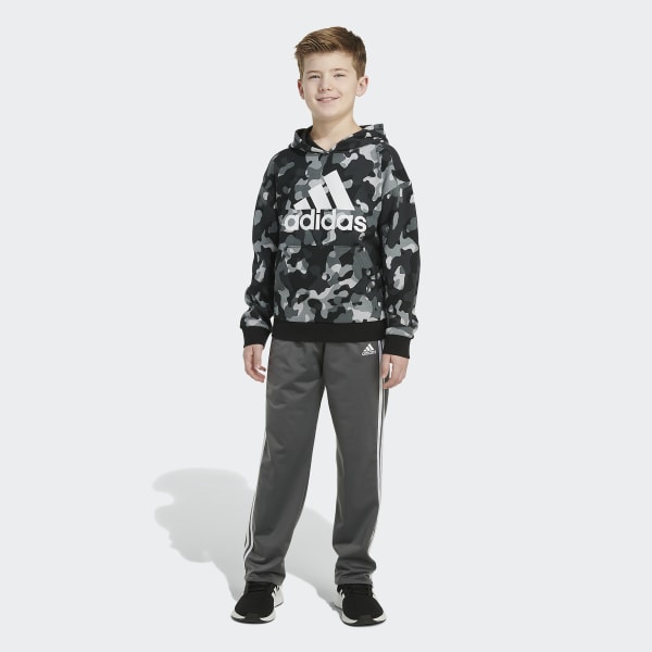 adidas Camo Allover Print Pullover Hoodie - Black | Free Shipping with ...