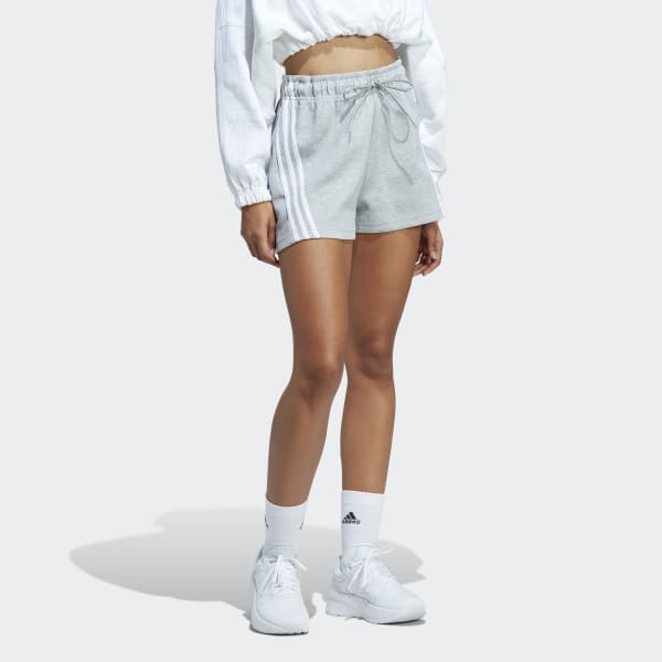 Grey Future Icons 3-Stripes Shorts