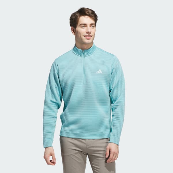 Τιρκουάζ Πουλόβερ Ultimate365 Dwr Textured με φερμουάρ 1/4