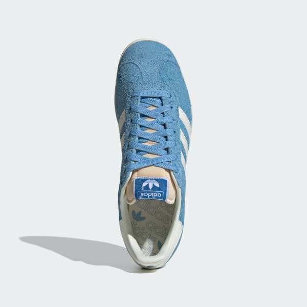 Adidas originals gazelle light blue hot sale
