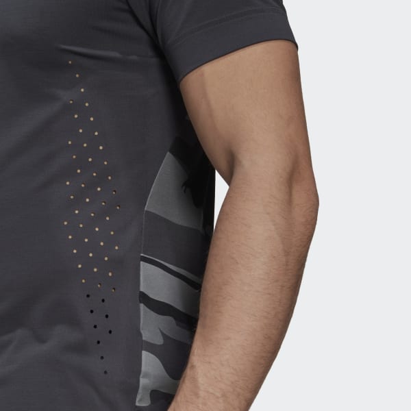Grijs Tennis New York Graphic T-shirt VS414