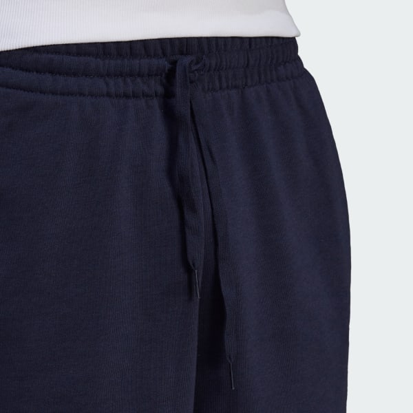 Azul Pantalón corto Essentials French Terry 3 bandas