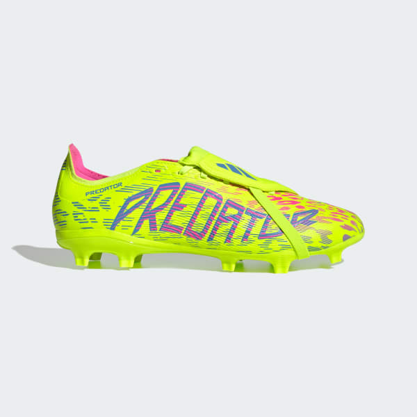 Verde Zapatos de Fútbol Predator League Lengüeta Plegable Terreno Firme/ Multiterreno