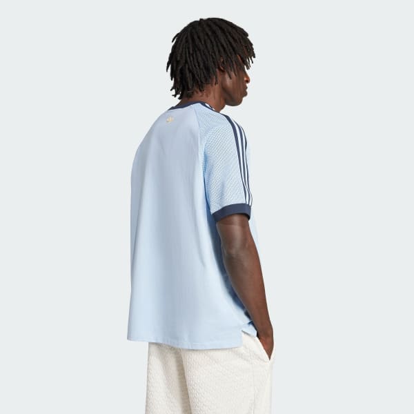 Azul Polo Tejido Premium