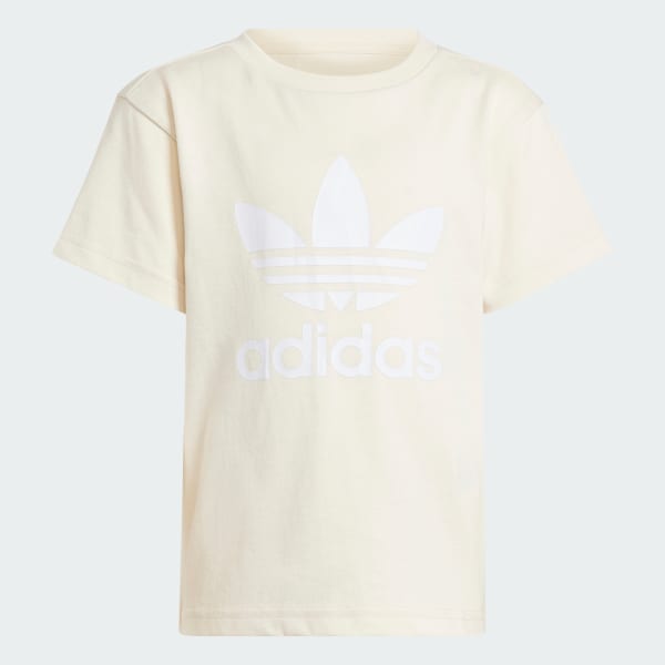 Blanco Camiseta Adicolor Trifolio Niños