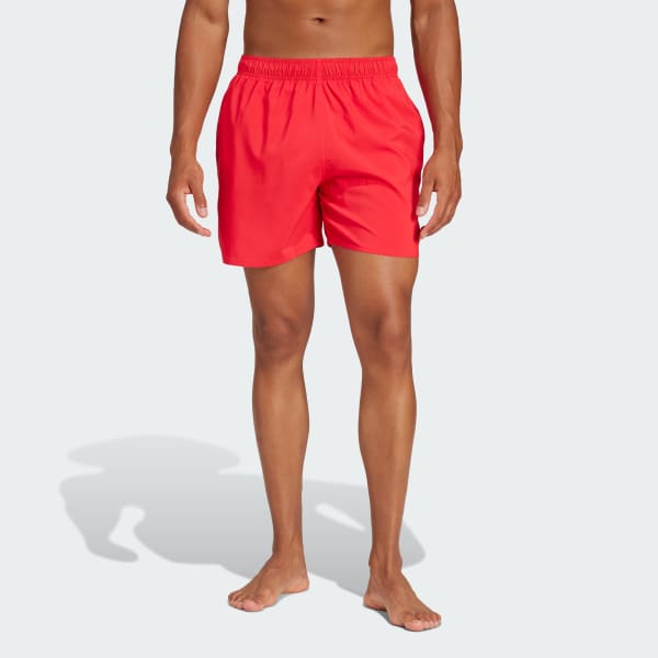 Κόκκινο Solid CLX Short-Length Swim Shorts