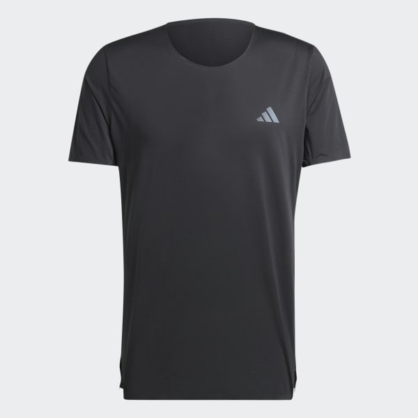 アディダス アディゼロ ランニング半袖Tシャツ - ブラック