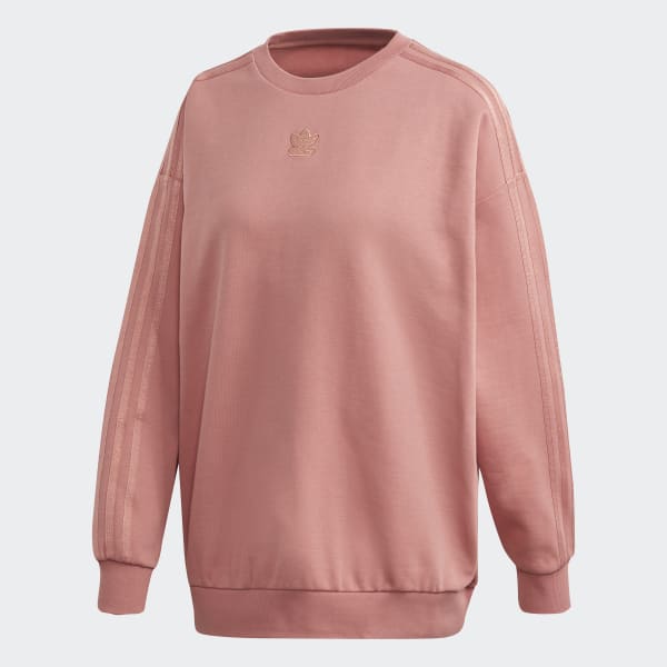 pink adidas crewneck sweatshirt
