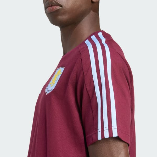 adidas Aston Villa FC DNA Tee - Burgundy | Free Shipping with adiClub