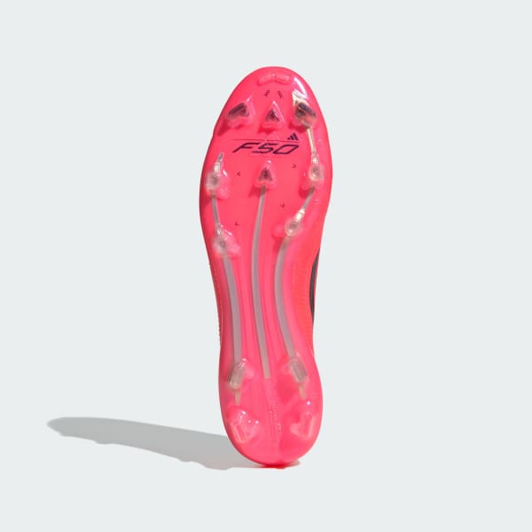 Rosa Botines F50 Elite Sin Cordones Terreno Firme