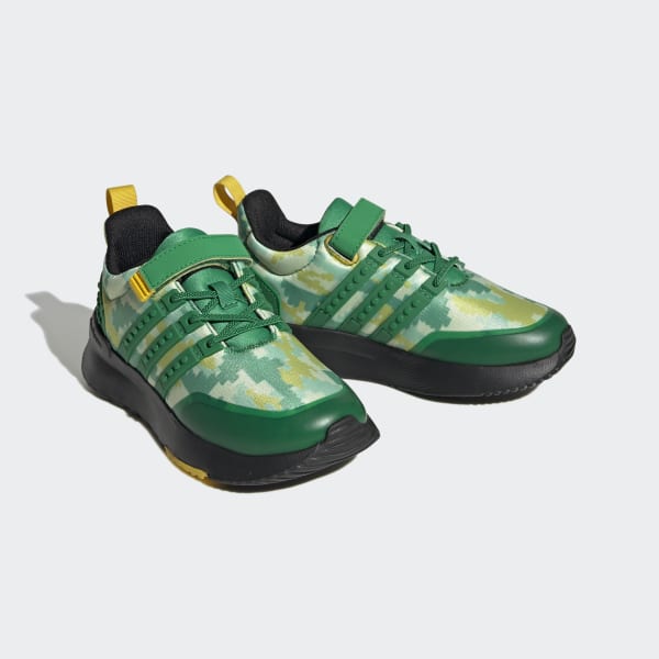 Grun adidas x LEGO Racer TR21 Elastic Lace and Top Strap Schuh