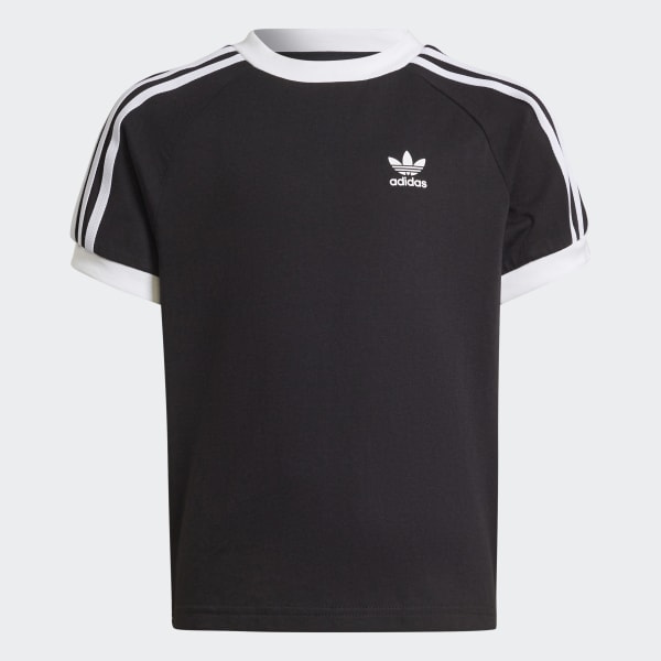 Sort Adicolor 3-Stripes T-shirt