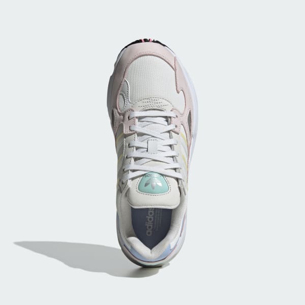 Adidas falcon w crystal white best sale