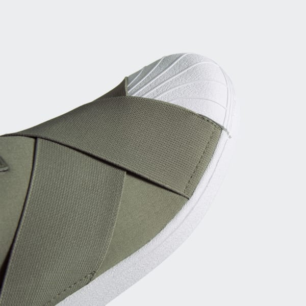 Adidas superstar slip on hombre marrón hot sale