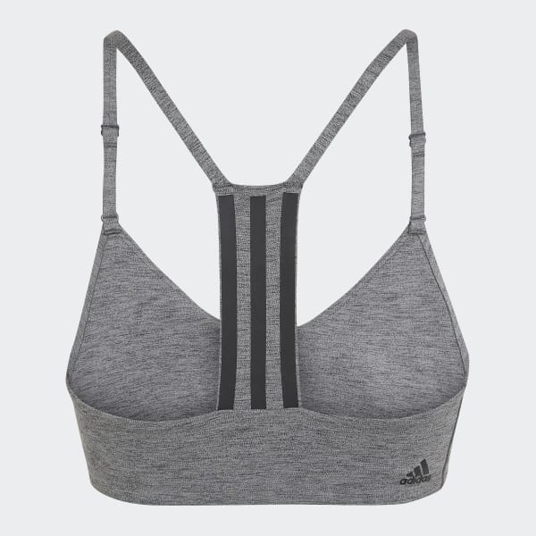 Cinzento Sutiã de Sustentação Ligeira adidas Aeroimpact VL377