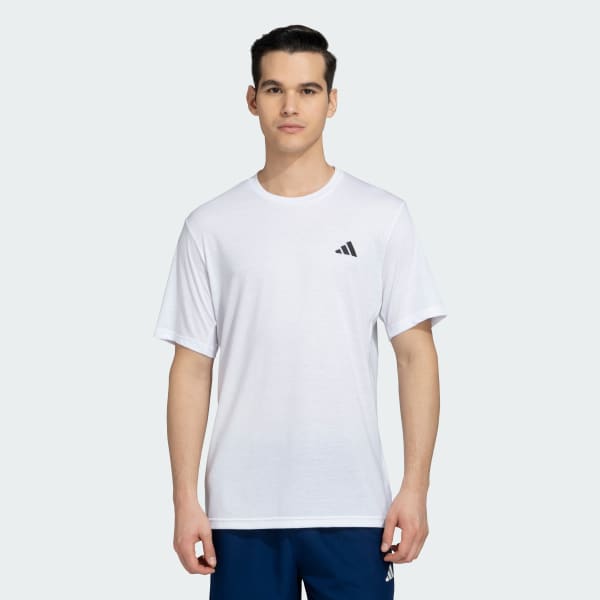 White TRAIN ESSENTIALS COMFORT TRAINING TEE