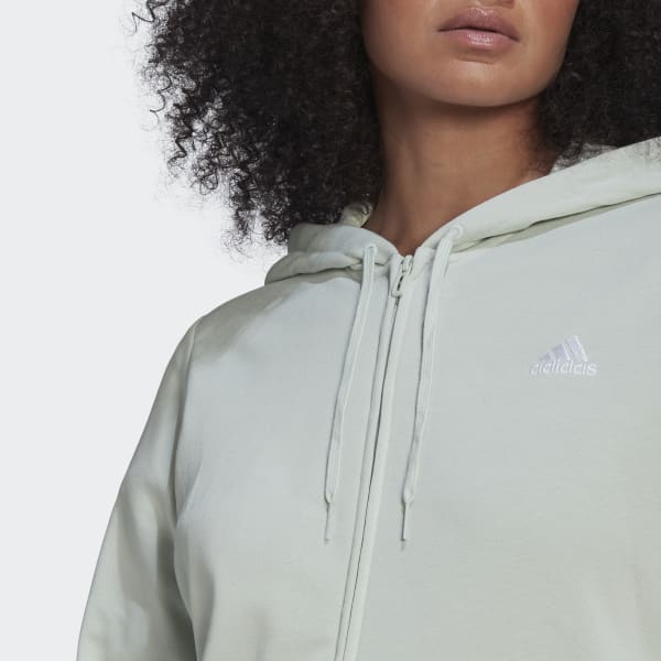 Grun Essentials Logo Full-Zip Hoodie (Plus Size) 28802