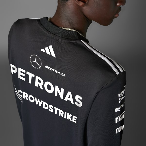 cerná DRES MERCEDES - AMG PETRONAS FORMULA ONE TEAM DRIVER LONG SLEEVE
