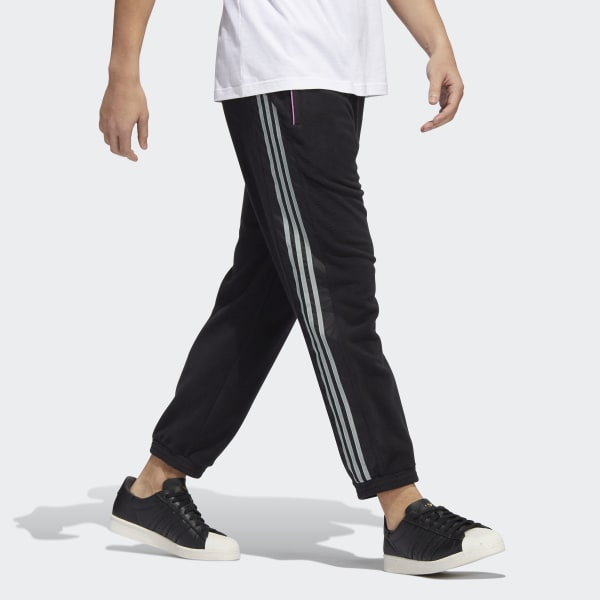 Sort Polar Fleece Joggers TA207