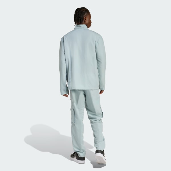 Green Sportswear Woven Cargo Tracksuit

