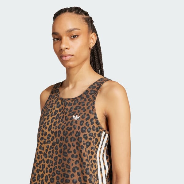 Animal Print Adidas Originals Womens Vest Adidas Originals Womens