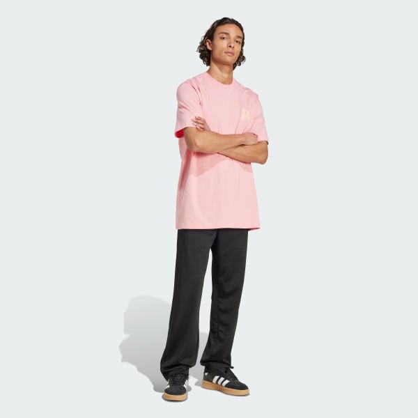 Pink adidas Originals Resort Graphic Tee