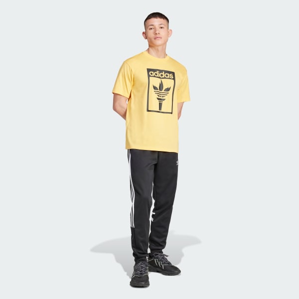 Yellow Trefoil Torch Tee