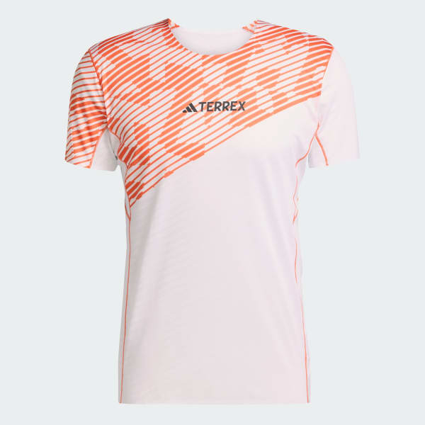 adidas Terrex Techrock Pro Tee - White | Free Shipping with