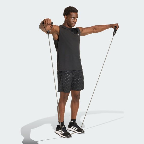 Preto CAMISETA SEM MANGAS WORKOUT ESSENTIALS FEELREADY